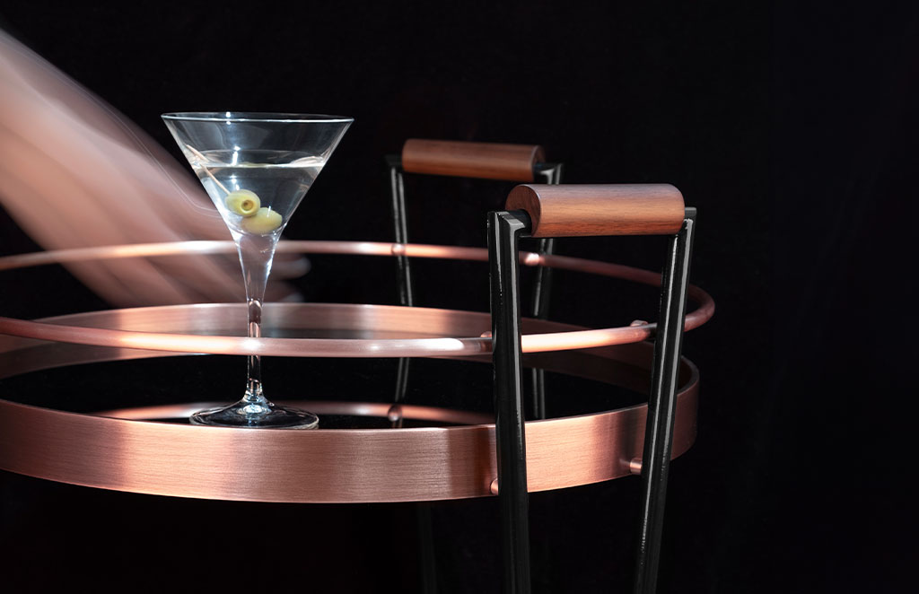 Crossroads Bar Cart