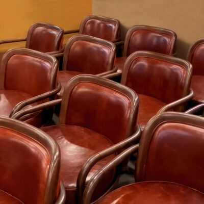 James Dining Chairs in leather