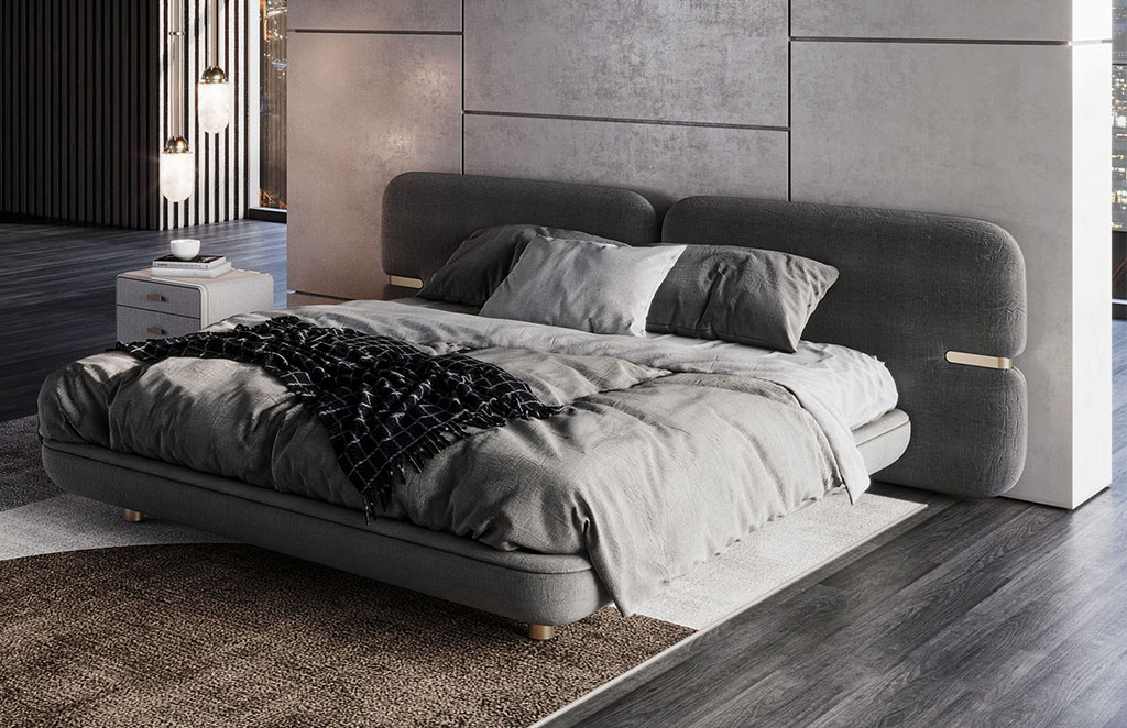 Newark Bed by Porus Studio