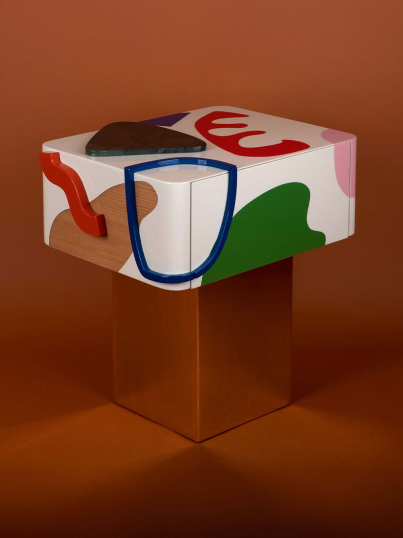Fauves Bedside Table by Malabar