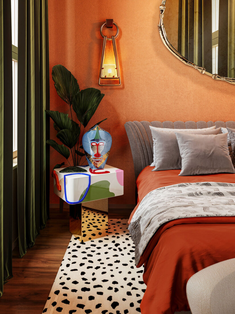 Fauves Bedside Table by Malabar