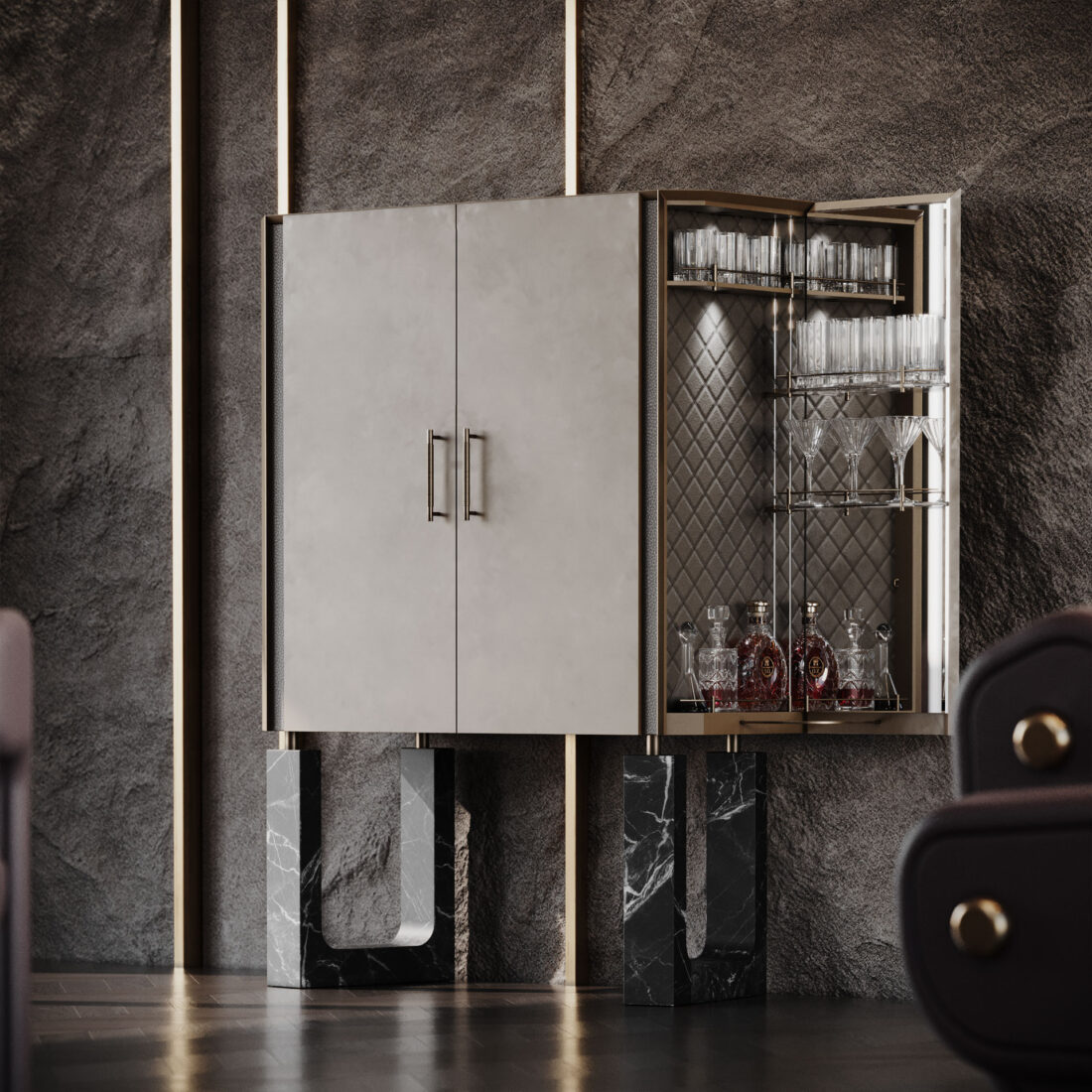 Lincoln Drinks Cabinet