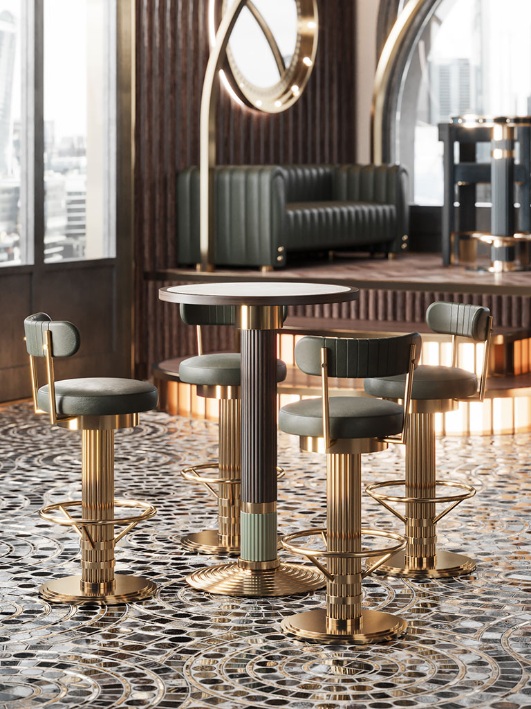 Queens Bar Table