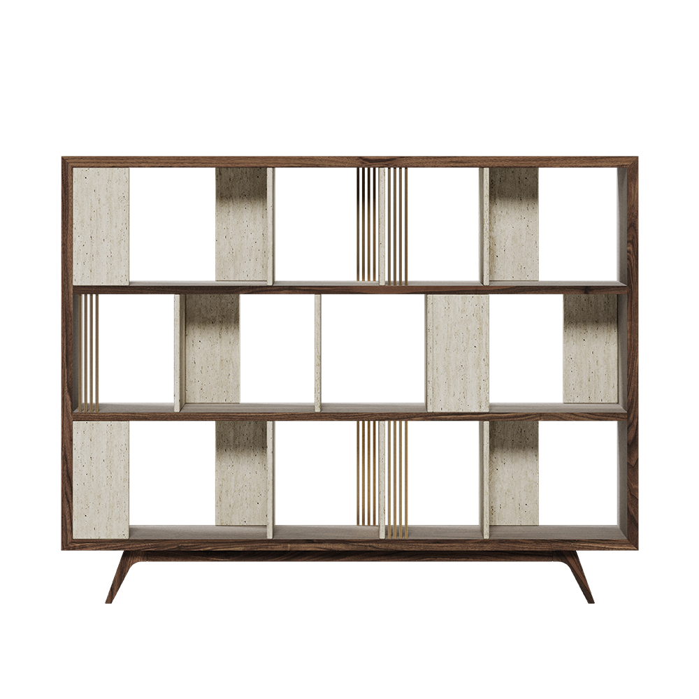 Wordsworth Bookcase by Wood Tailors Club