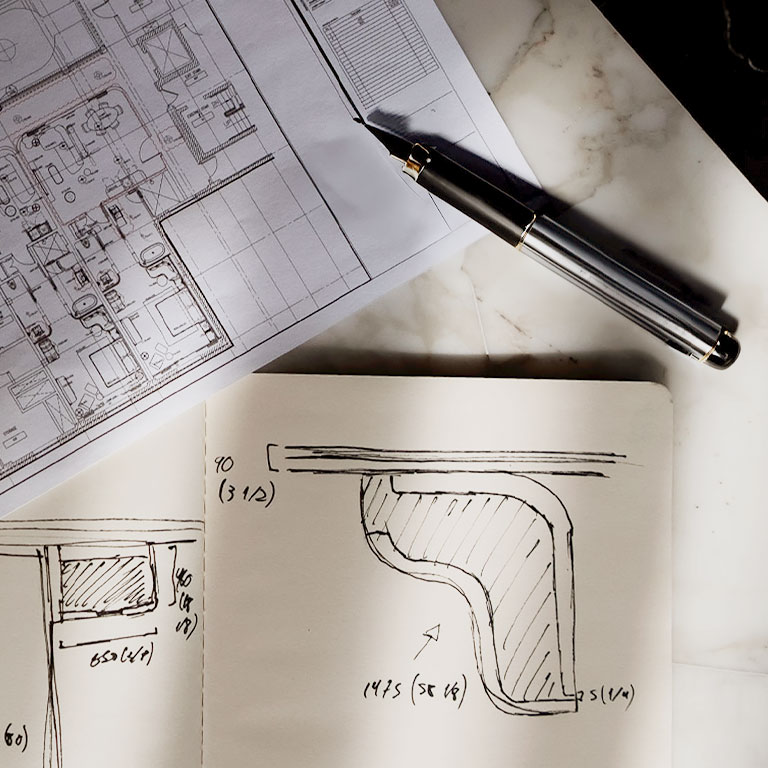 Design Project Contract image showcasing an interior design project