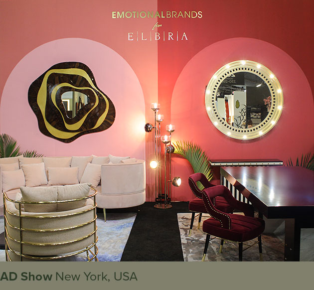 Emotional Brands pieces showcased at AD Show New York.