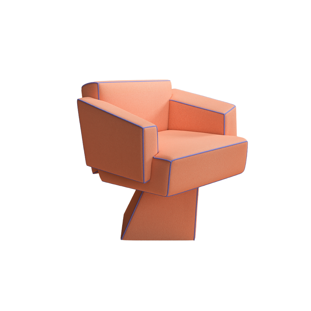 Bru Tel Dining Chair by Malabar Artistic Furniture
