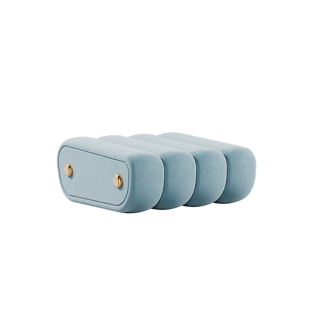 Dakota Ottoman by Porus Studio