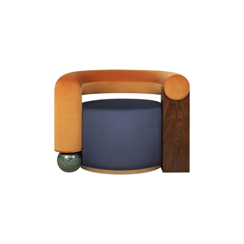 Galatea Armchair by Malabar Artistic Furniture
