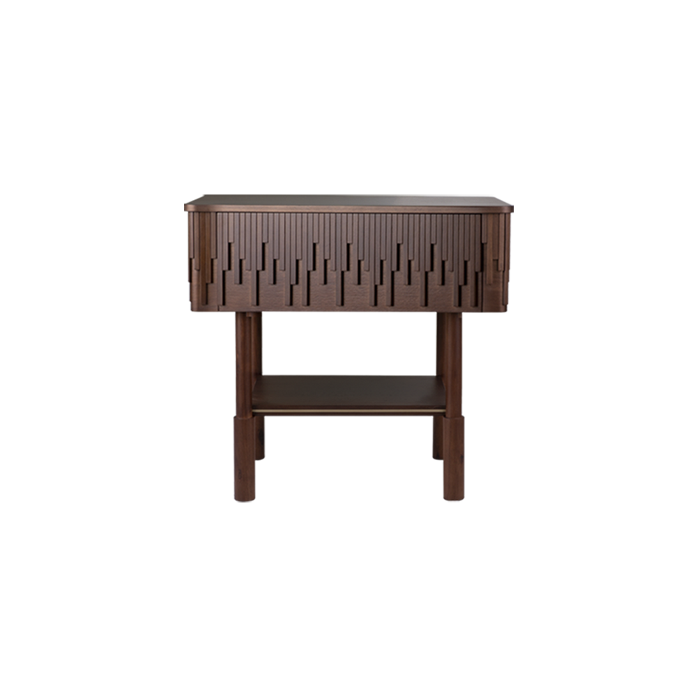 Campbell Bedside Table by Wood Tailors Club