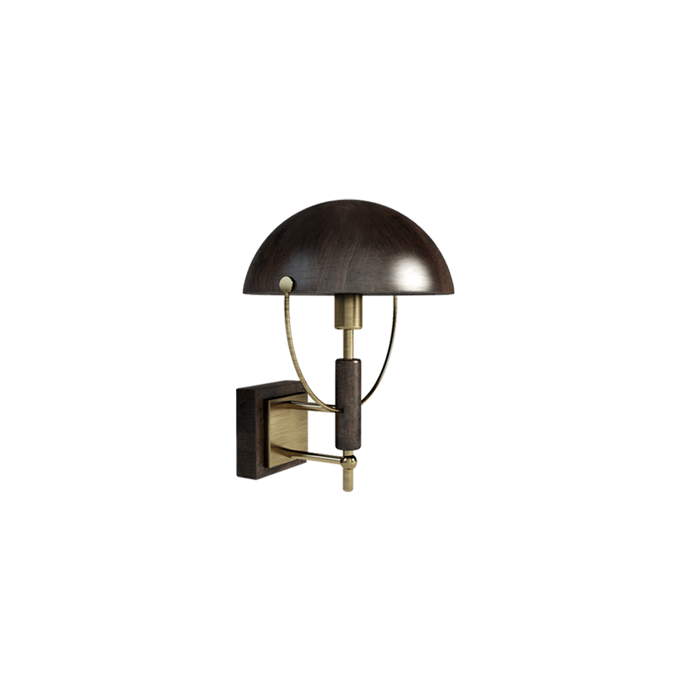 Faraday Wall Lamp by Wood Tailors Club