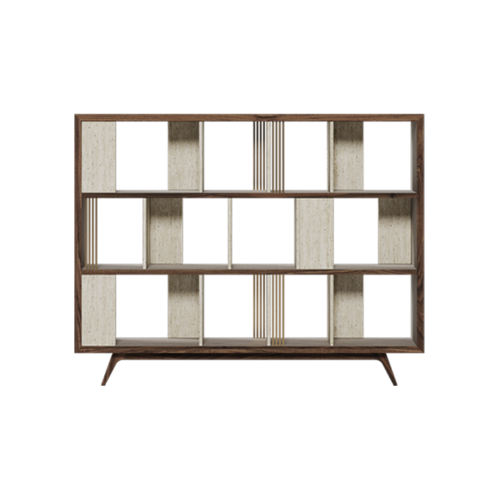 Wordsworth bookcase by Wood Tailors Club