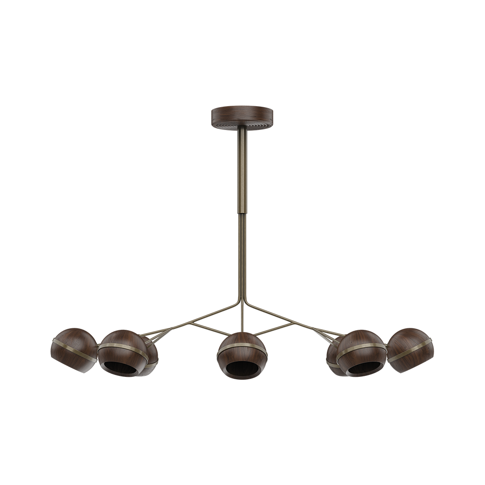 Fleming Suspension Lamp By Wood Tailors Club