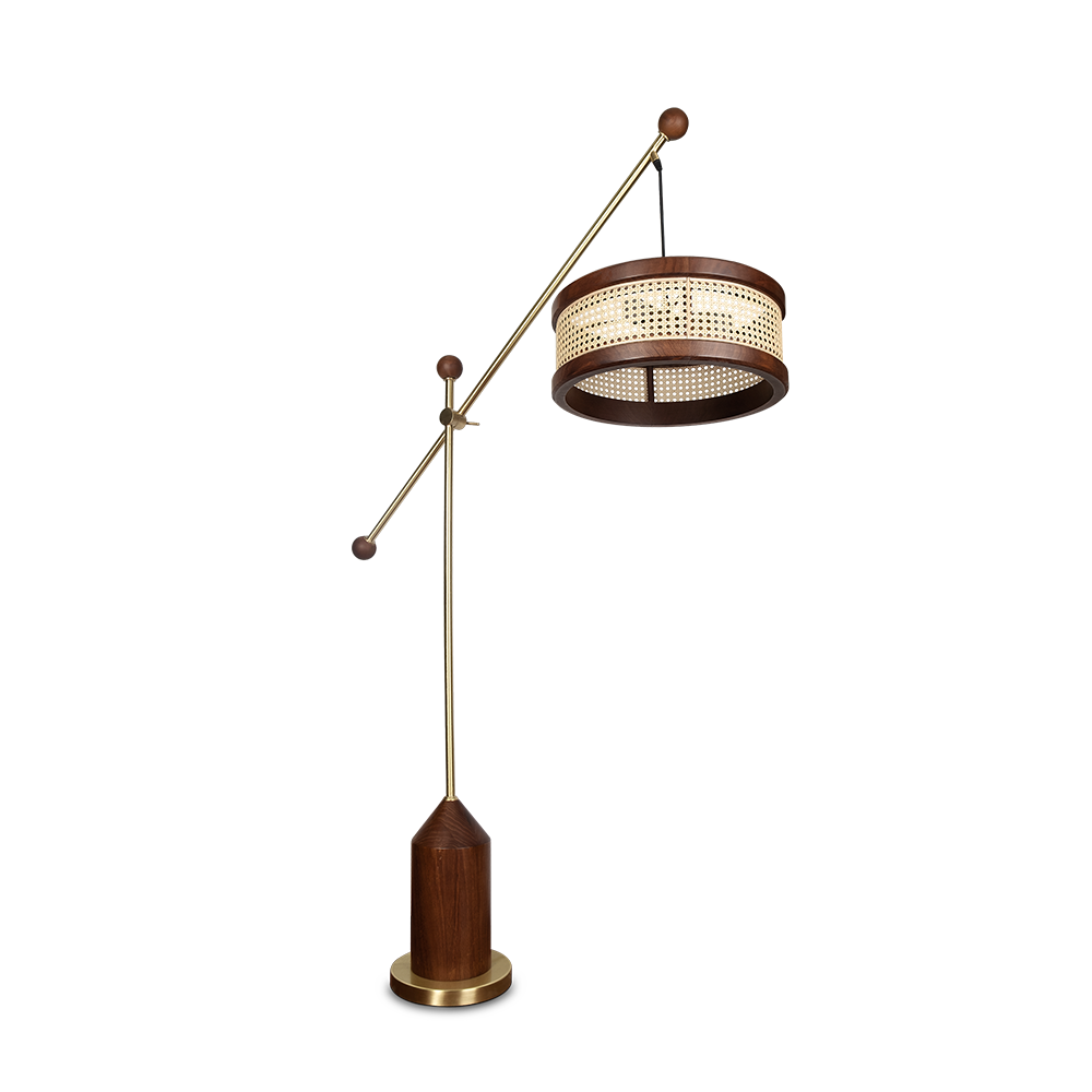 Hamilton Floor Lamp By Wood Tailors Club
