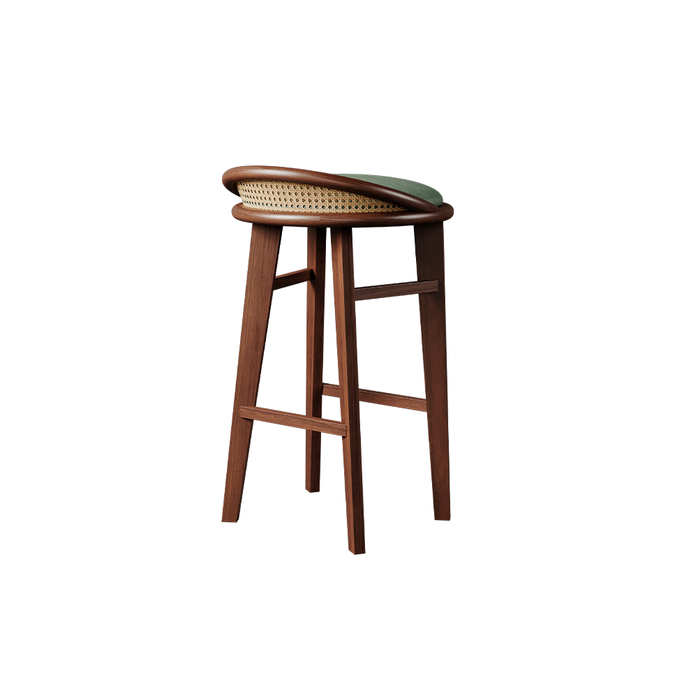 Brummell Bar Stool By Wood Tailors Club