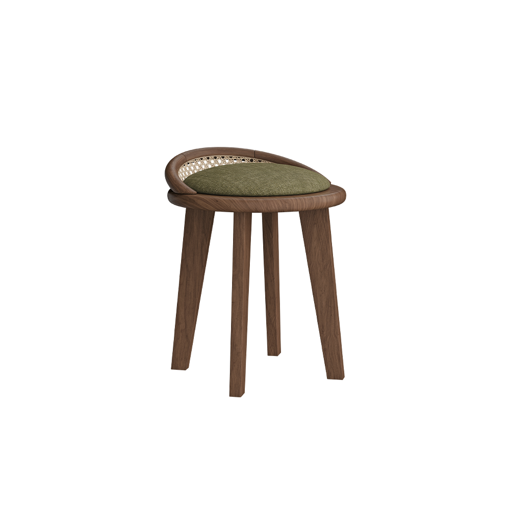 BrummelI Dining Stool By Wood Tailors Club